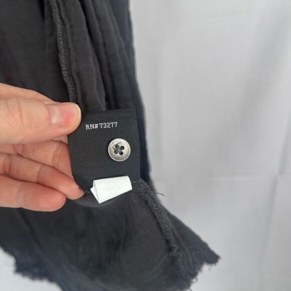 Rock & Republic NWT Sleeveless Dark Gray Cotton Cardigan/Dress Size Small - Picture 9 of 11
